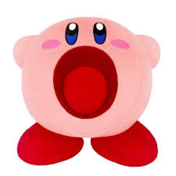 Plush - Nintendo - Kirby - Inhale big mouth - 8in - NEW