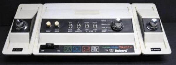 Super Color Volley X - Dyn Electronics - Console by Roberts - Pong Machine