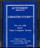 A26 Ghostbusters - Atari Text or Picture Label