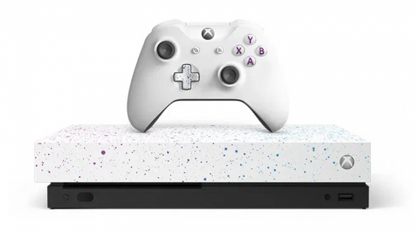 XB1 F - Xbox One X System HW - 1TB - Hyperspace Special Edition Console with Matching Controller
