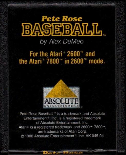 A26 Pete Rose Baseball