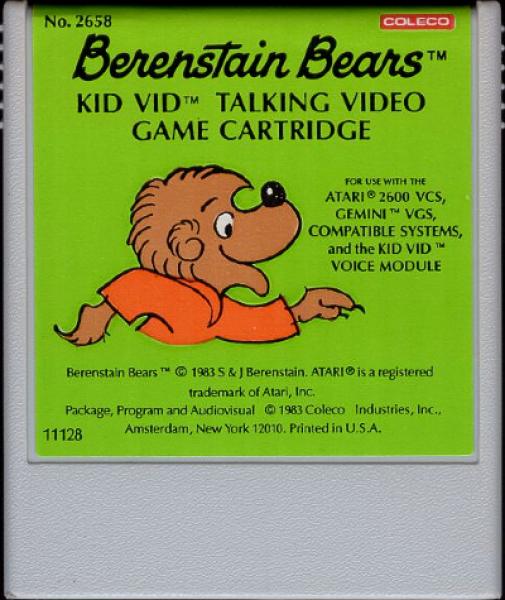 A26 Berenstain Bears - Kid Vid Voice Module Required