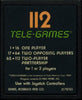 A26 Space Invaders - Atari or Sears / TeleGames Picture or Text Label