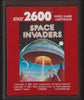 A26 Space Invaders - Atari Red or Silver Picture Label