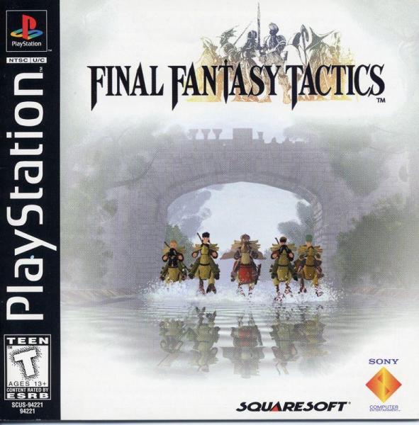 PS1 Final Fantasy Tactics - BLACK LABEL