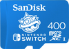 NS Memory Card 400GB - Micro SD Card for Nintendo Switch - Blue Shell Theme - USED