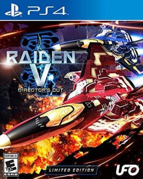 PS4 Raiden V - Director's Cut - Limited Edition - Game and OST CD