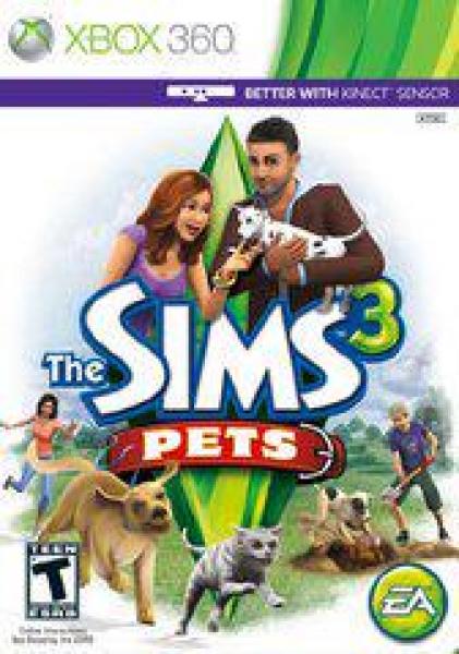 X360 Sims 3 - Pets - Standard or Limited Edition - DLC MAY NOT BE INCLUDED