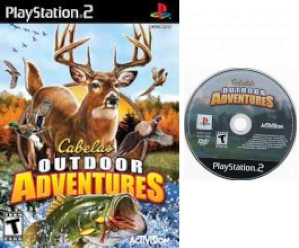 PS2 Cabela's - Outdoor Adventures - 2009/2010 - SLUS 21906