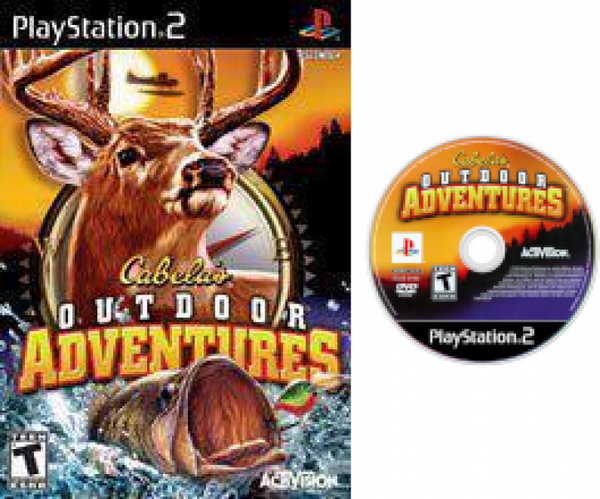 PS2 Cabela's - Outdoor Adventures - 2005/2006 - SLUS 21192