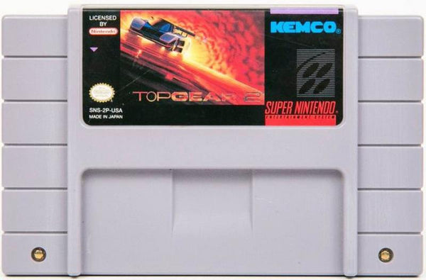 SNES Top Gear 2