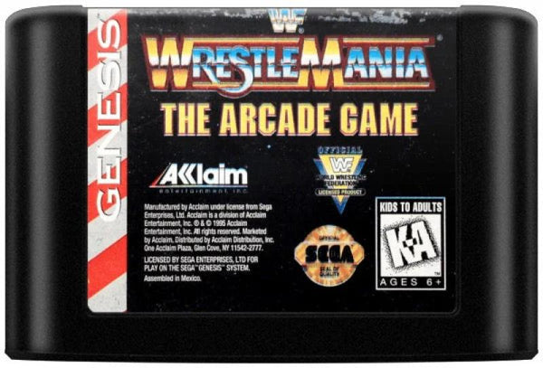 SG WWF Wrestlemania - The Arcade Game