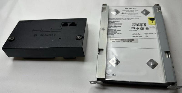 PS2 Hard Disk Drive HDD 40GB and Network Adapter - USED