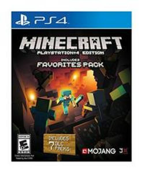 PS4 Minecraft - PlayStation 4 Edition - Favorites Pack