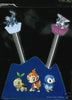 NDS Pokemon Diamond / Pearl - Stylus Set - Dialga Stylus, Palkia Stylus, and Stylus Holder - Pre-Order Bonus Promo - USED