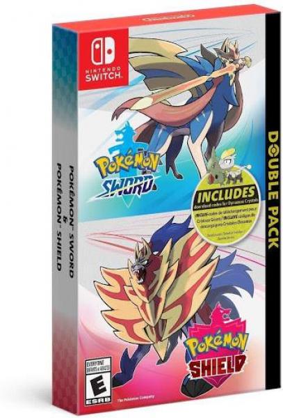 NS Pokemon - Sword & Shield - Double Pack - No Steelbook - DLC MAY NOT BE INCLUDED