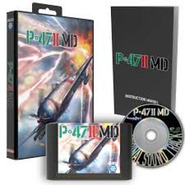 SG P47 II 2 MD - Collectors Cartridge - RetroBit 2025 release - BRAND NEW & SEALED