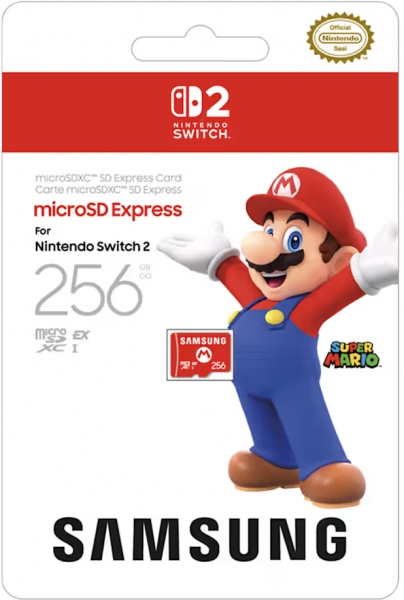 NS2 microSD Express Card - 256 GB - Samsung - NEW