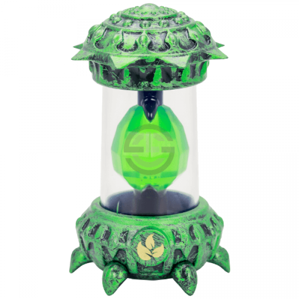 SKY Skylanders - Imaginators - Creation Crystal - Life - Green - Life Claw - Green crystal in green clawed canister - USED