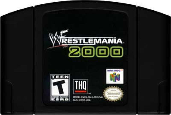 N64 WWF WrestleMania 2000