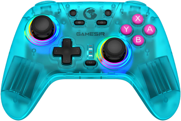 NS PC Android iOS Wireless Controller (3rd) - GameSir Nova HD Rumble - Neon Teal - USED
