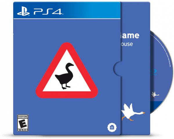 PS4 Untitled Goose Game - Lovely Edition - iam8bit - Complete with Slipcover, Game, Plaza Catalog, Town Map, and Sticker