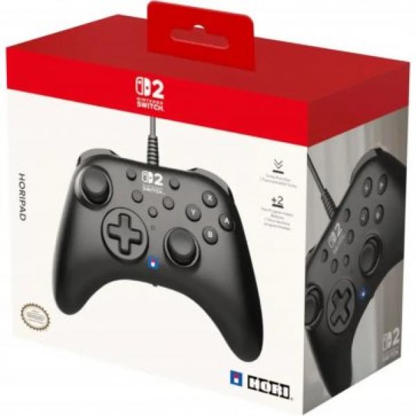 NS2 Switch2 Controller (3rd) Wired - HORI - Black - NEW