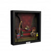 Gamer Gear - FRAMED ART - 9x9 in - Pixel Frames - Shadow Box Art - Conkers Bad Fur Day - King of all the Land - NEW