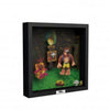 Gamer Gear - FRAMED ART - 9x9 in - Pixel Frames - Shadow Box Art - Banjo Kazooie - Mumbos Mountain - NEW
