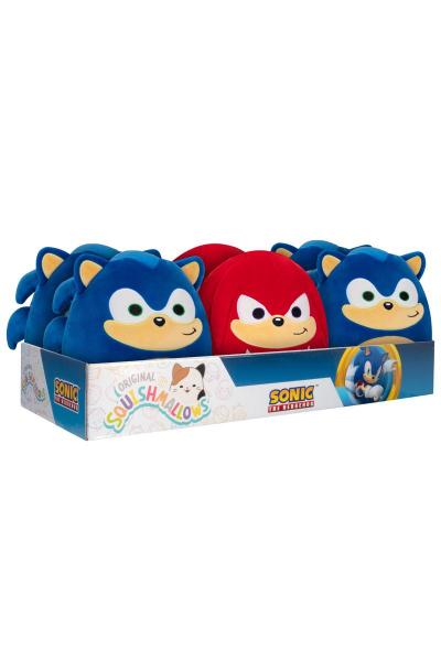 Plush - SQUISHMALLOWS - Sonic the Hedgehog - Sonic OR Knuckles - 8in