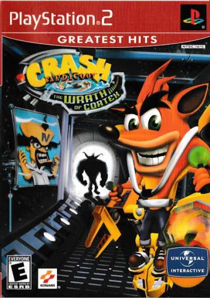 PS2 Crash Bandicoot - Wrath of Cortex