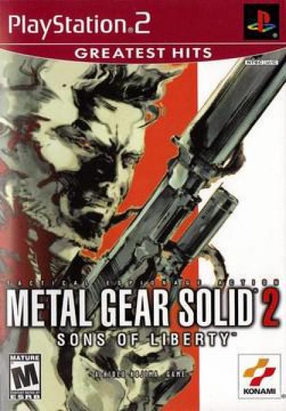 PS2 Metal Gear Solid 2 - Sons of Liberty