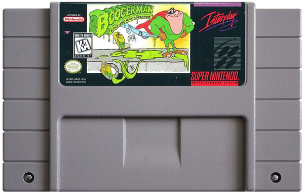 SNES Boogerman - A Pick and Flick Adventure