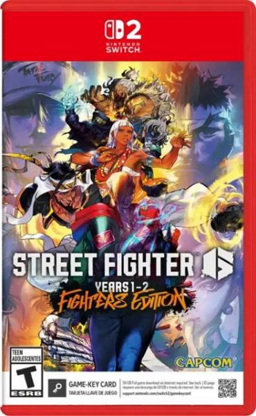 NS2 Street Fighter 6 - Years 1-2 Fighters Edition - GAME-KEY CARD