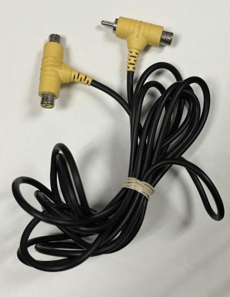 PS2 Guncon 2 / Light Gun - AV Cable / T Cable / Splitter - USED