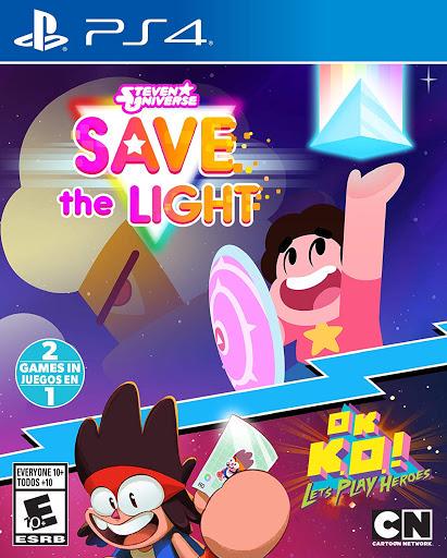 PS4 Steven Universe: Save the Light / OK KO! Let's Play Heroes - 2 Games in 1