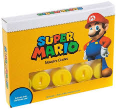 Gamer Gear - Room Decor - Nintendo - Super Mario - COINS - String Lights - NEW