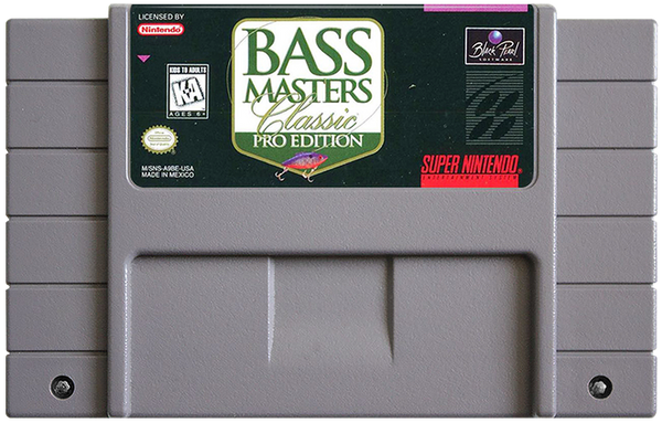 SNES Bass Masters Classic - Pro Edition
