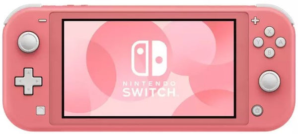 NS F - Nintendo Switch LITE System HW - Coral Pink - USED CORE SYSTEM ONLY - NO DOCK OR ACC - ONLY CHARGE CABLE INCLUDED - USED