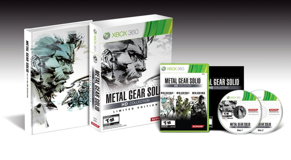 X360 Metal Gear Solid - HD Collection - Limited Edition - Complete in Box with Game and Art Book