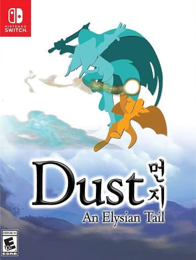 NS Dust - Elysian Tail - Limited Run #12 - Collector's Edition - Complete in Box with Game, Manual, Poster, Soundtrack, Plush with Hanger, and USB Drive
