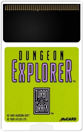 TG16 Dungeon Explorer - HuCard Only