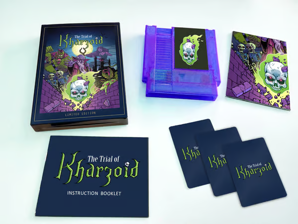 NES Trial of Kharzoid - Limited Edition - Super Kickstarter Backer Edition - BRAND NEW & SEALED
