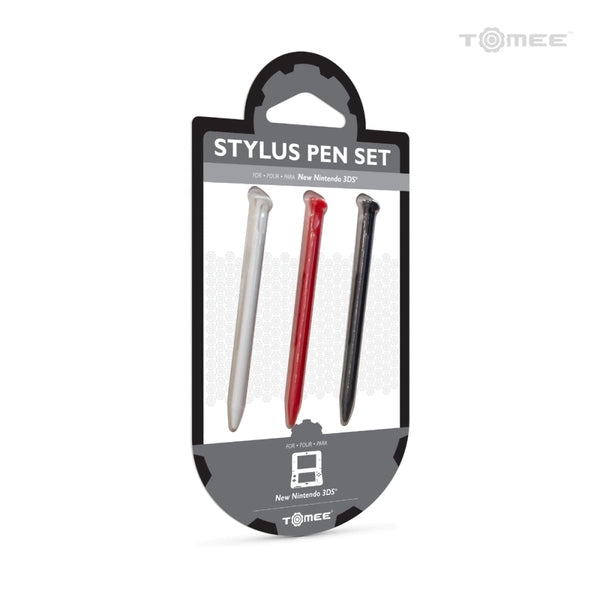 3DS Stylus Pen Set for New Nintendo 3DS - 3 Pack - Tomee - NEW