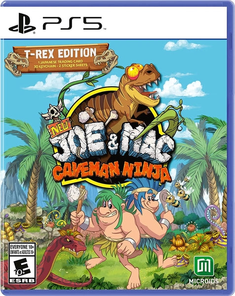 PS5 New Joe & Mac - Caveman Ninja - T-Rex Edition