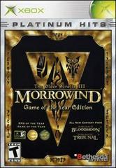 XBOX Elder Scrolls III 3 - Morrowind - Game of the Year Edition
