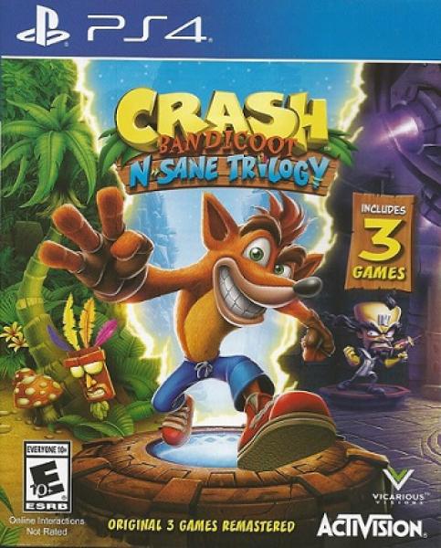 PS4 Crash Bandicoot - N Sane Trilogy