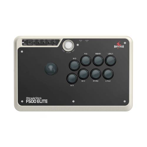 PS3 PS4 X360 XB1 NS PC Controller (3rd) - Wired - Arcade Fight Stick - Mayflash - F500 Elite Arcade Stick - USED