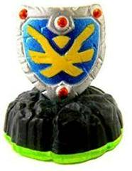 Skylanders - Spyro's Adventure - Magic Item - Sky Iron Shield - Blue, Yellow and Silver Shield - 83999888 - USED