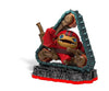 Skylanders - Trap Team - Figure - Red Base - Tech - Tread Head - Little Red Racer in Triangular Motorcycle - 87201888 - USED